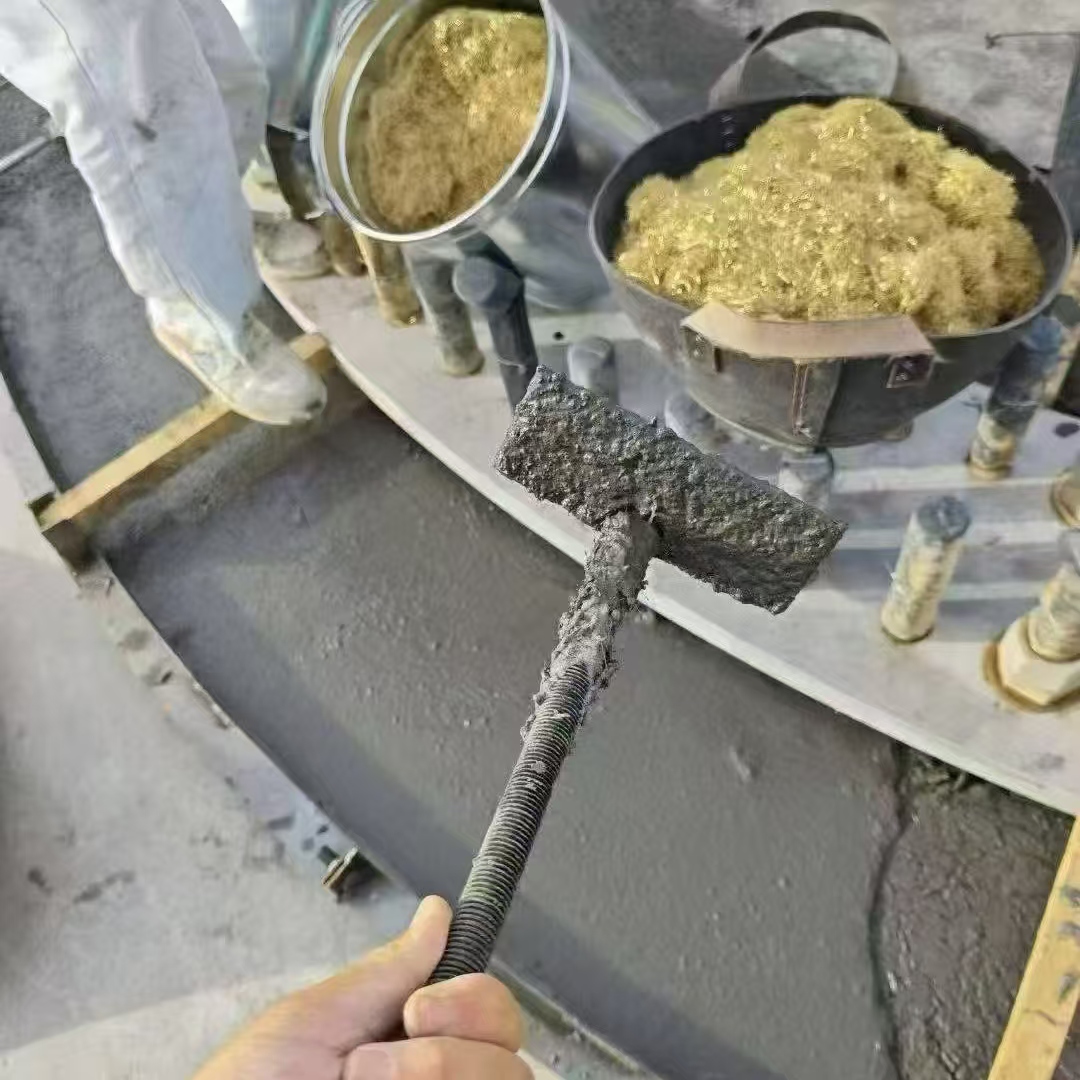 淮北C120钢纤维高强无收灌浆料 轧机压缩机汽轮机发电机锻压设备底座灌浆材料
